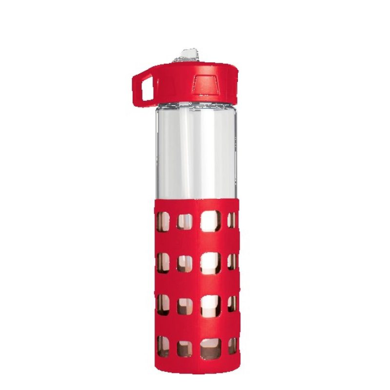 Sip-N-Go Glass Water Bottle - 20 Oz. - 2