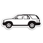 Sport Utility Vehicle Magnet - 1
