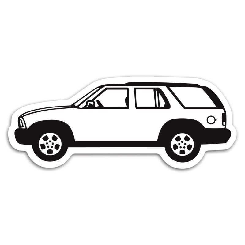 Sport Utility Vehicle Magnet - 1