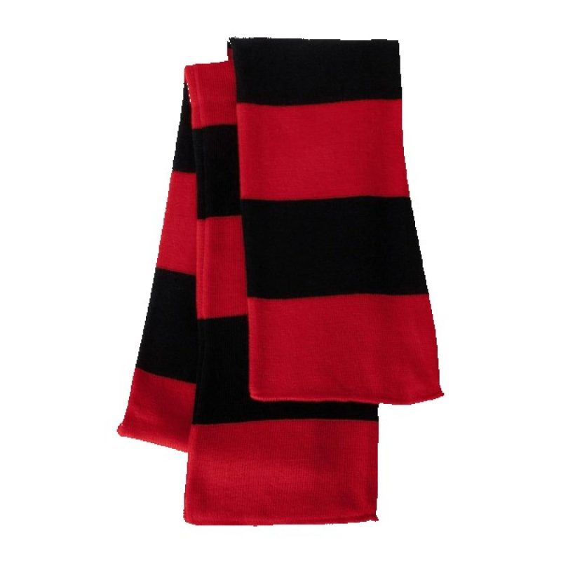 Sportsman SP02 Rugby Striped Knit Scarf - 2