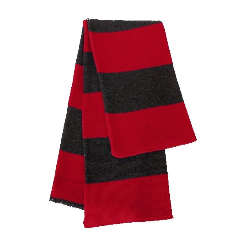 Sportsman SP02 Rugby Striped Knit Scarf - 3