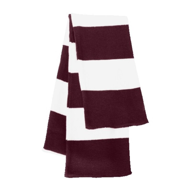 Sportsman SP02 Rugby Striped Knit Scarf - 9