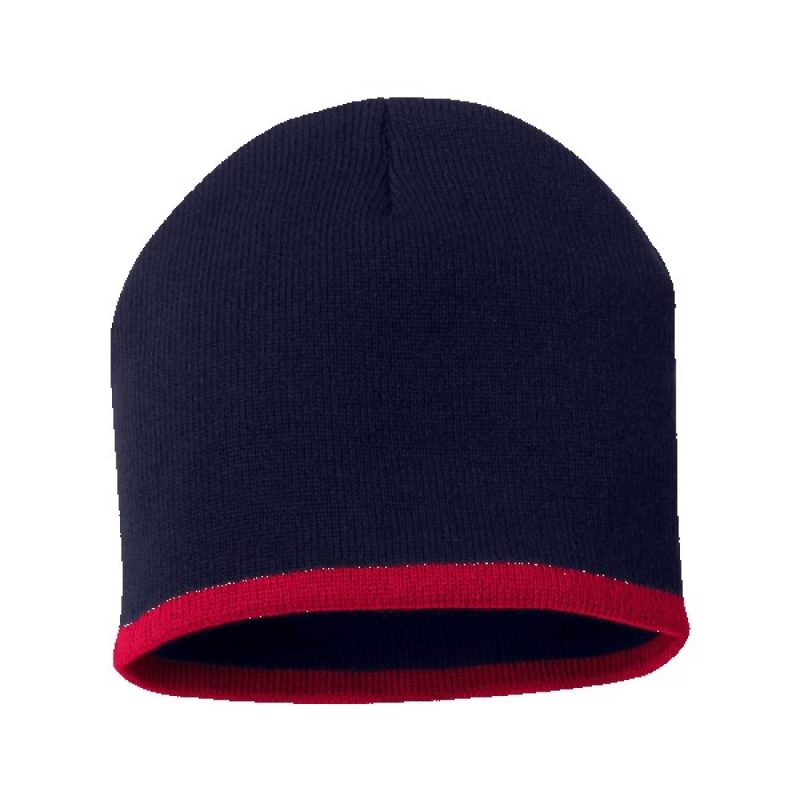 Sportsman SP09 8" Bottom Striped Knit Cap - 6
