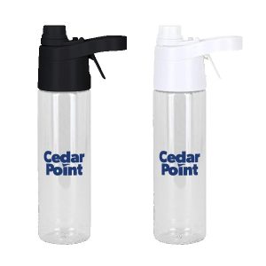 Spritzer 20 oz rPET Spray Water Bottle