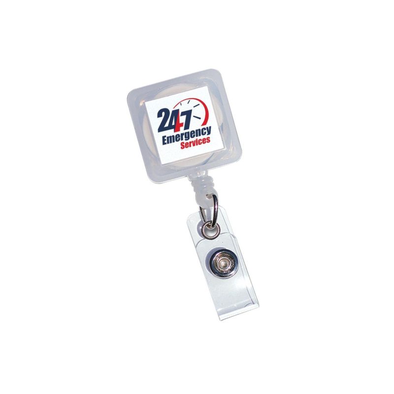 Square Perfect Value Badge Holder - 4