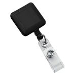 Square Retractable Badge Holder - 1