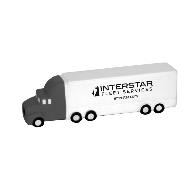 Stress Semi Truck White/Grey - 2