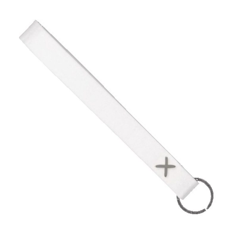 Strickland Dye-Sublimated Felt Wrist Keychain w/ Metal Split Ring - 8