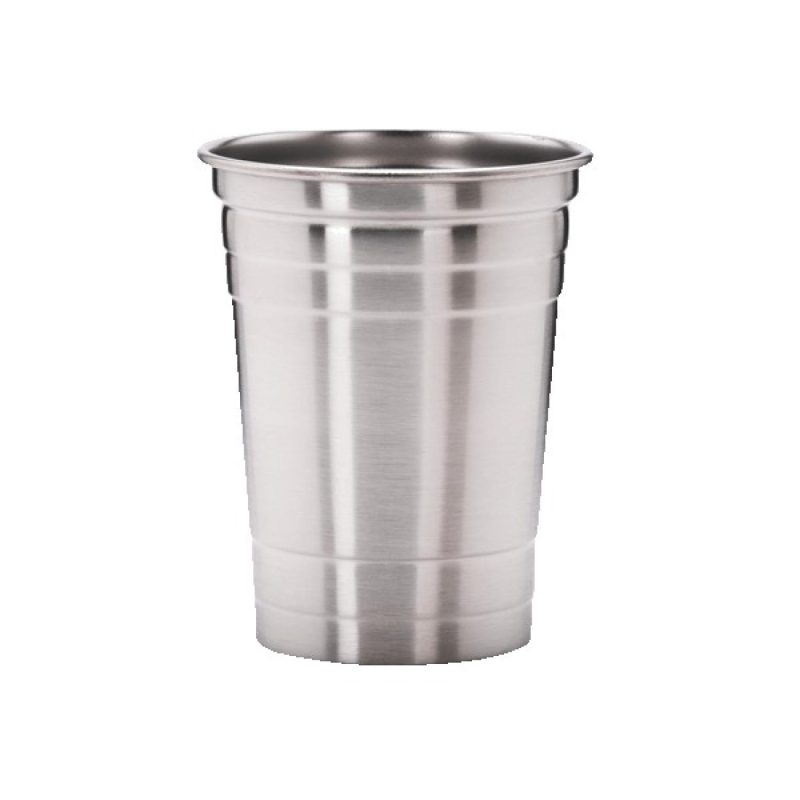 Suds 16 oz Stainless Steel Beer Cups - 1