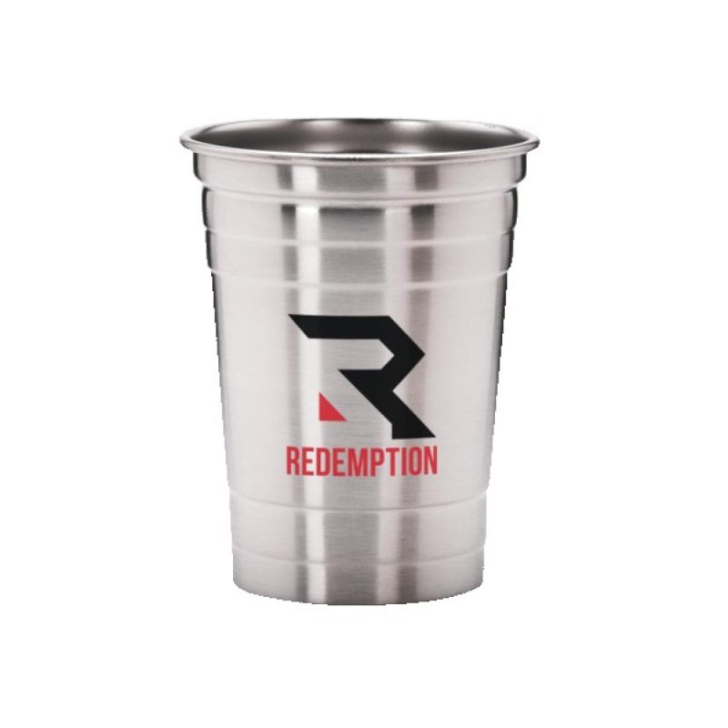 Suds 16 oz Stainless Steel Beer Cups - 2