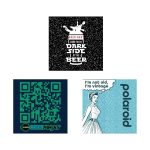 Tag Buddy 3" x 3" Square All-Purpose Sticker