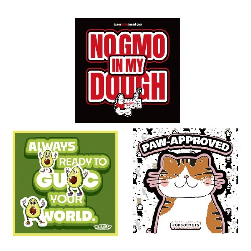 Tag Buddy 5" x 5" Square All-Purpose Sticker