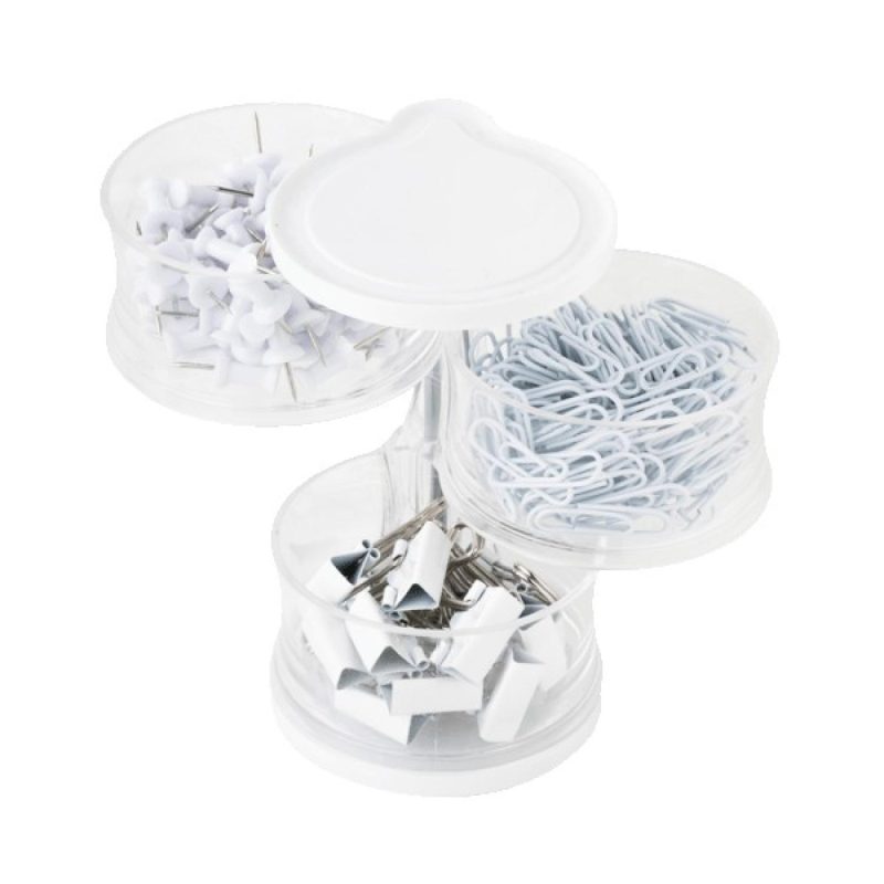 Tower of Clips and Push Pins - 1