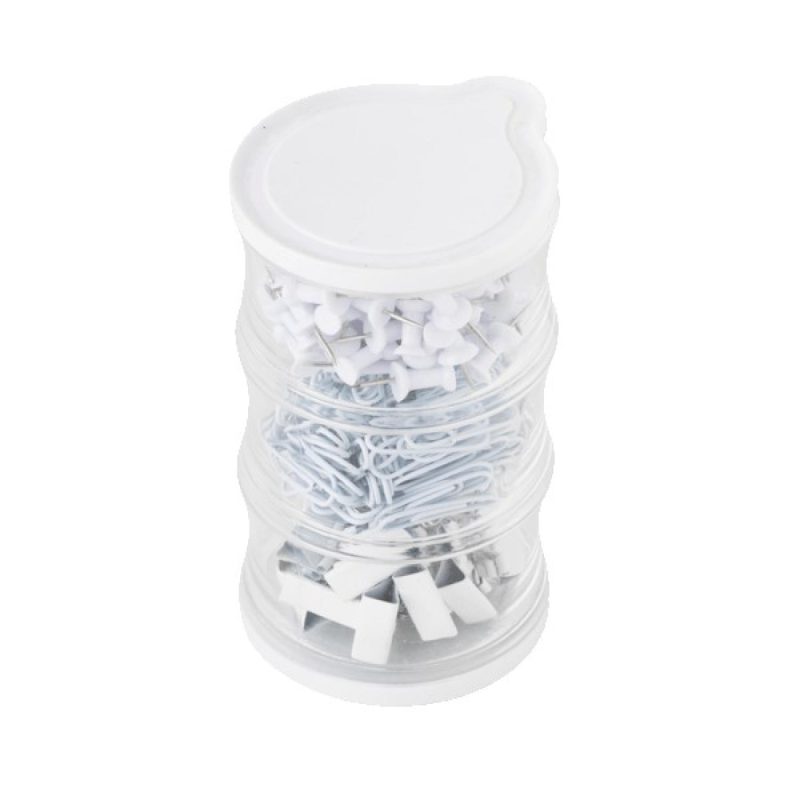 Tower of Clips and Push Pins - 2