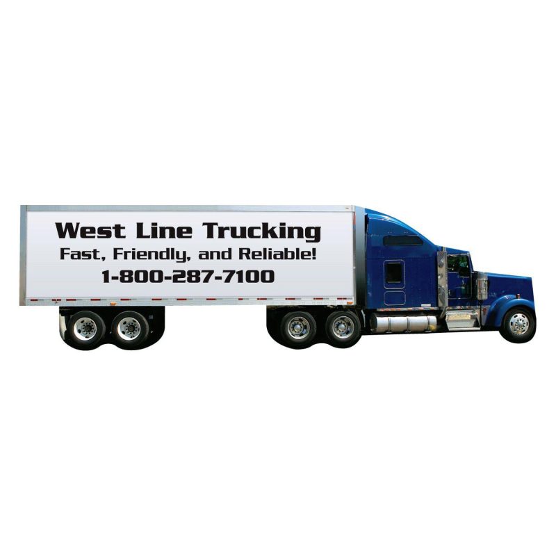Tractor Trailer Magnet