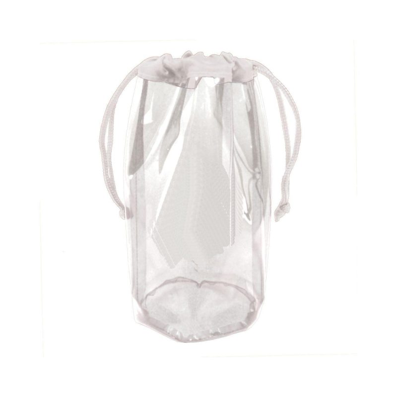 Translucent Drawstring Pvc Tote - 1