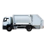 Trash Truck Magnet - 1