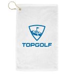 Turkish Signature Midweight White Golf Towel - 5