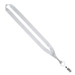 USA Made 0.75" Dye-Sublimated Lanyard with Zinc Crimp & Zinc Split-Ring - 4
