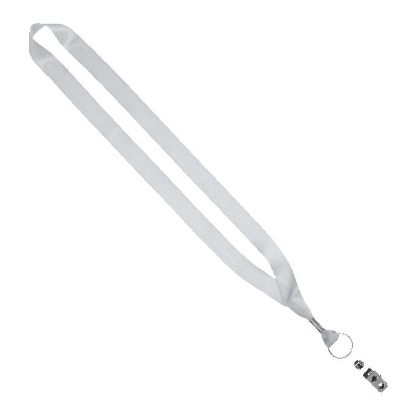 USA Made 0.75" Dye-Sublimated Lanyard with Zinc Crimp & Zinc Split-Ring - 4