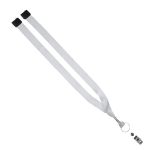 USA Made 0.75" Dye-Sublimated Lanyard with Zinc Crimp & Zinc Split-Ring - 8