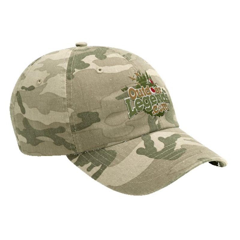 Valucap VC300A Camo Bio-Washed Unstructured Cap - 8