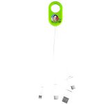 "WEBER" 5-in-1 Cell Phone Charging Cable with Carabiner Clip - 6