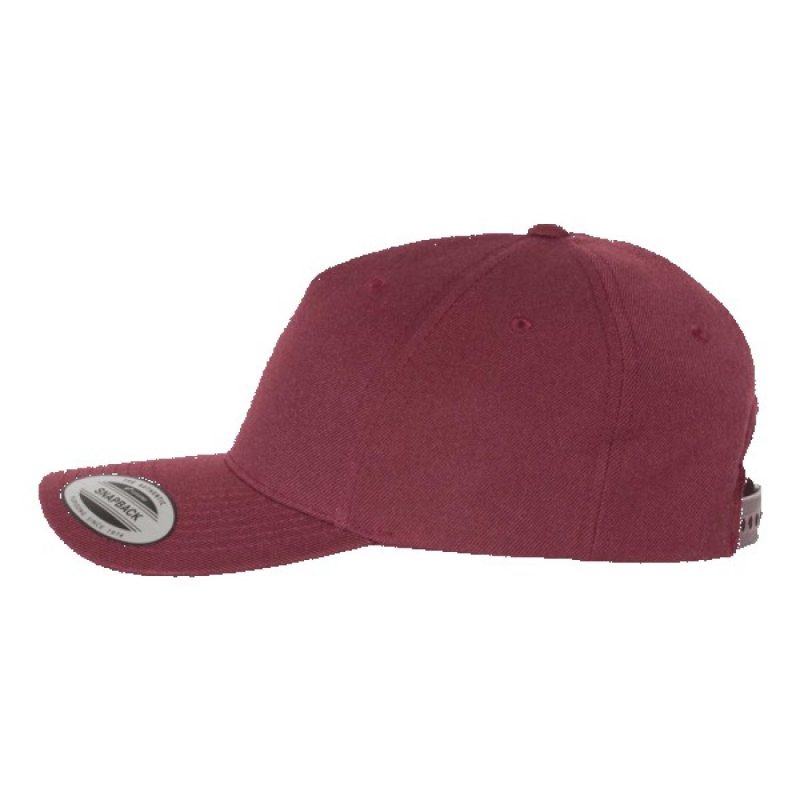 Yupoong 5789M 5-Panel Wool Blend Cap - 7