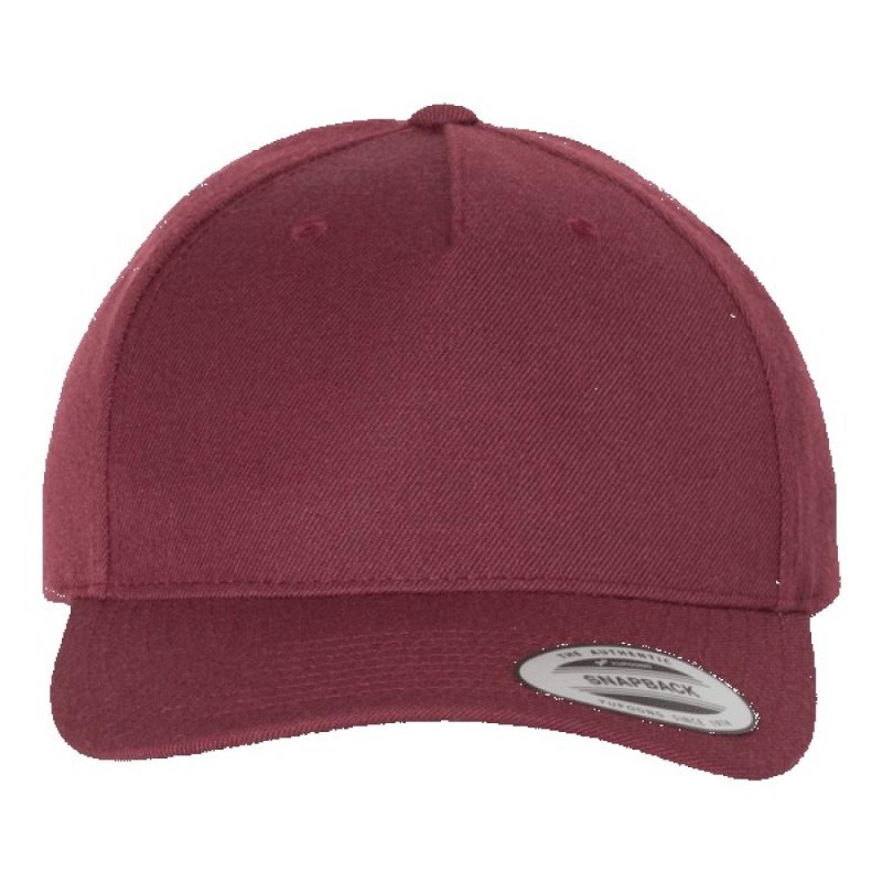 Yupoong 5789M 5-Panel Wool Blend Cap - 8