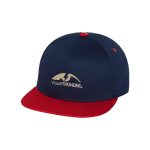 Yupoong 6007 Five Panel Flat Bill Cap - 5