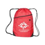 Zippered Sling Bag W/Grommet - 5