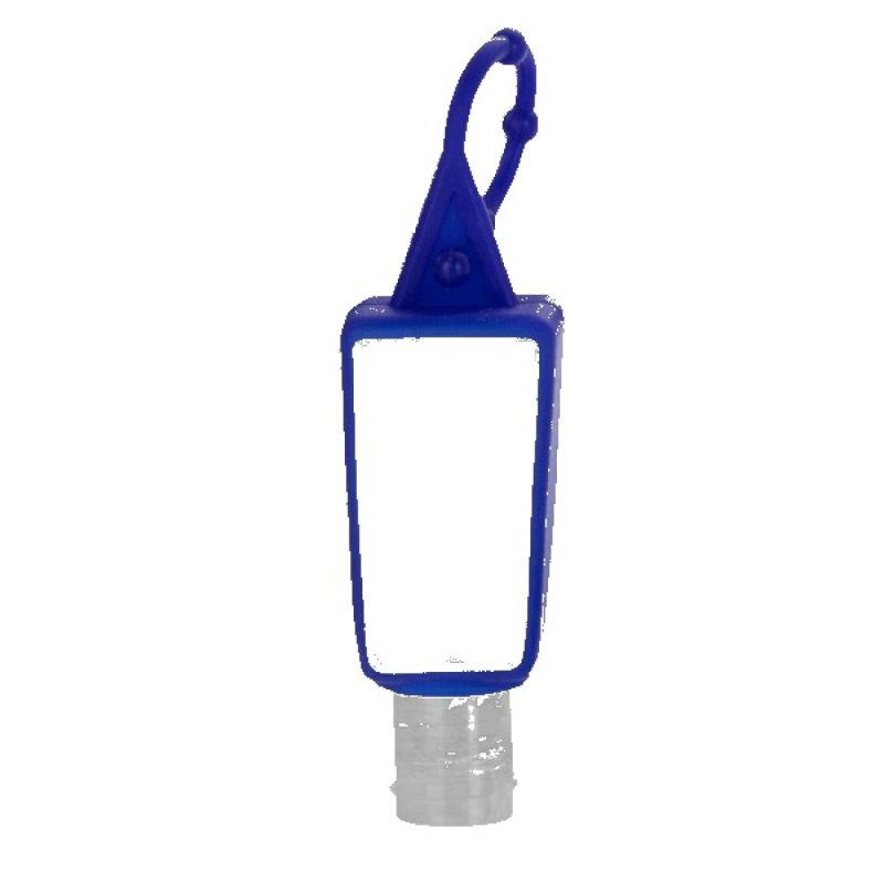 1 oz. Clear Sanitizer in Trapezoid Bottle with Sleeve - 1