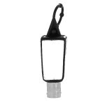 1 oz. Clear Sanitizer in Trapezoid Bottle with Sleeve - 5