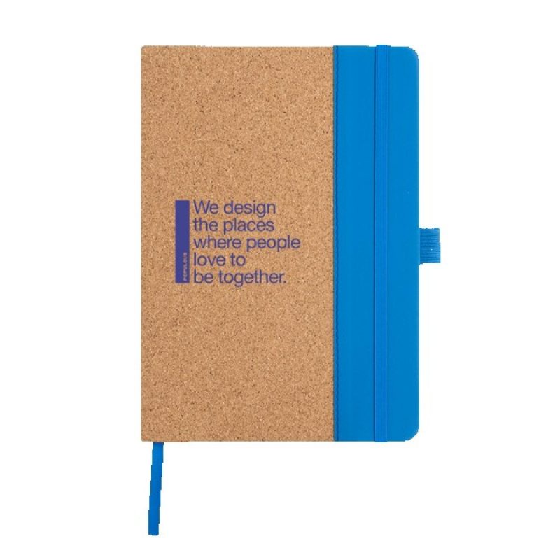 Hickory Cork & Recycled PU Notebook - 9