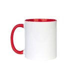 Barcelona 11oz Two Tone Mugs-Inner Handle color - 7