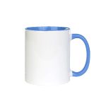 Barcelona 11oz Two Tone Mugs-Inner Handle color - 9