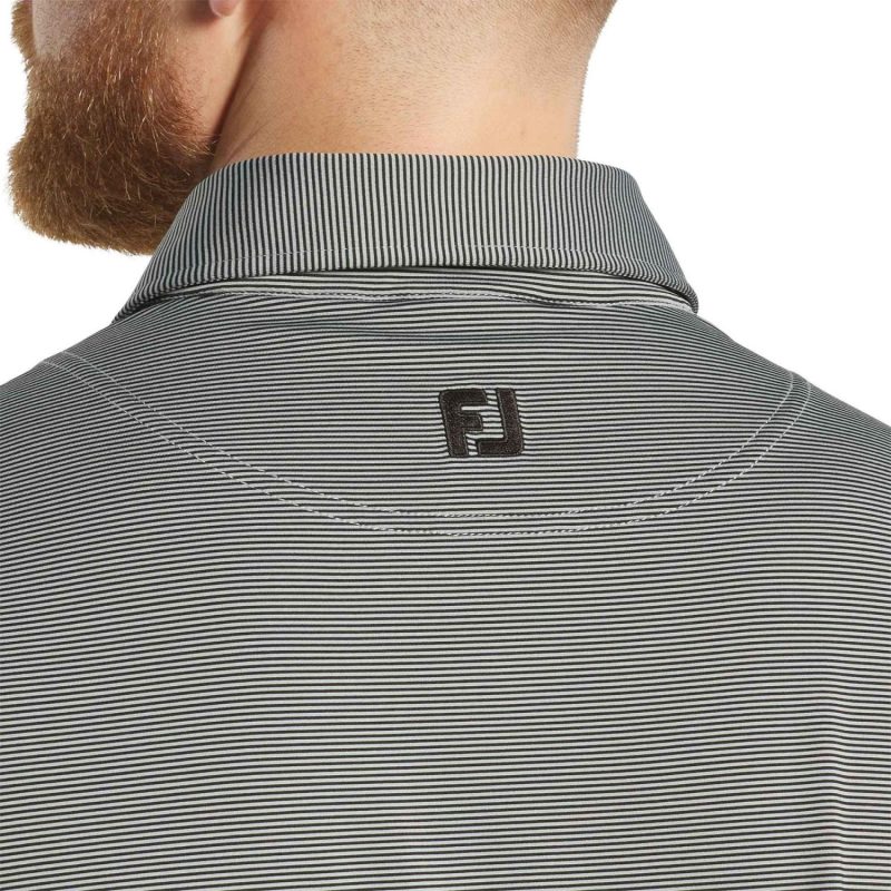 FootJoy Men's MicroFeeder Stripe Polo - 2