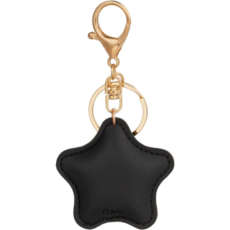 Star Leather Keychain - 3