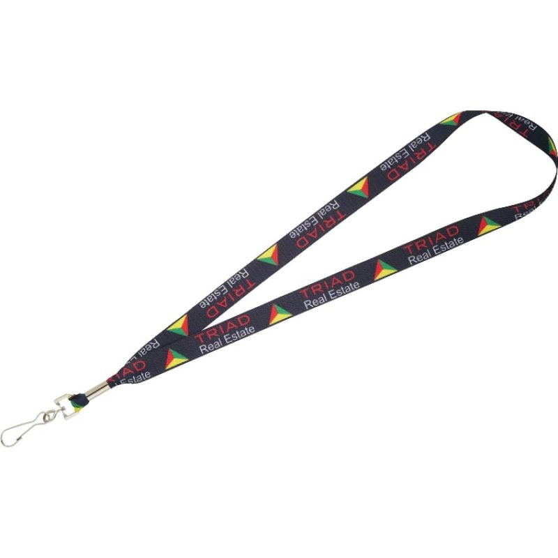 Full Color 3/4" Lanyard w/ Hook - 2