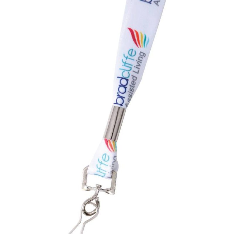 Full Color 3/4" Premium Lanyard w/ Hook - 2