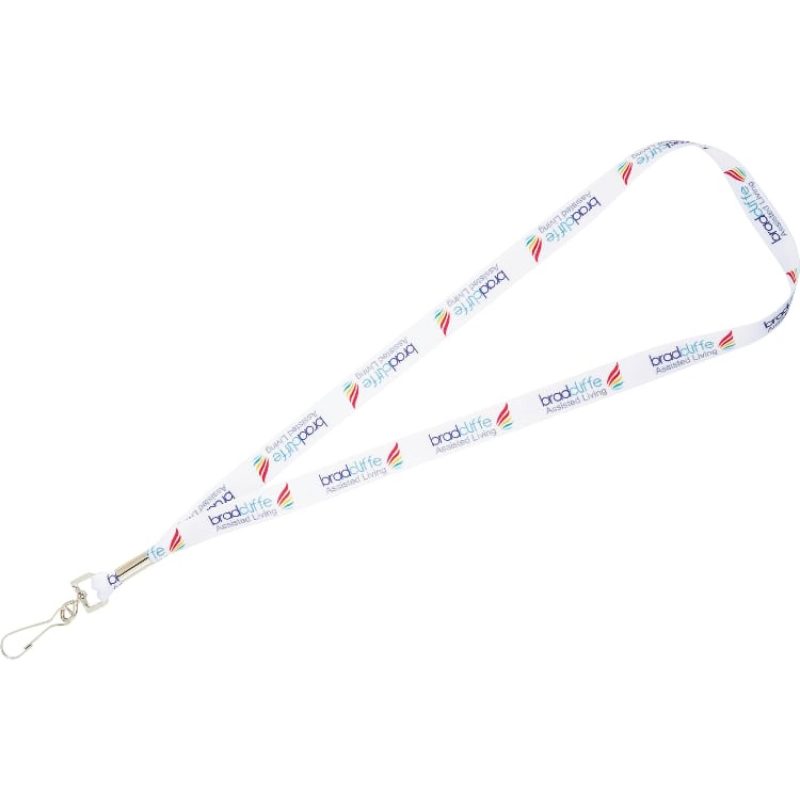 Full Color 3/4" Premium Lanyard w/ Hook - 3