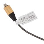 FSC® 100% Bamboo 5-in-1 100W Laptop Charging Cable - 3