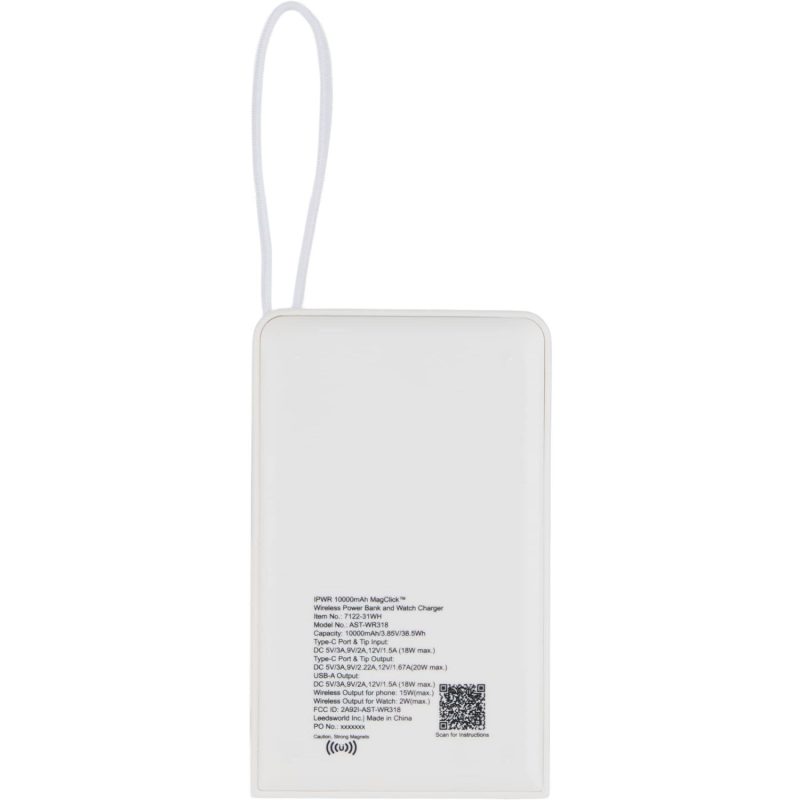 IPWR 10000 MagClick™ Powerbank and iWatch Charger - 6