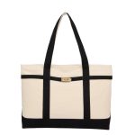 Jane Recycled Cotton Buckle Tote - 4