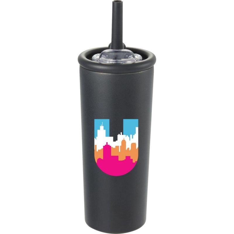 Kyser Recycled Vacuum Tumbler w/ Straw 20oz