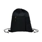 Manchester Recycled (RPET) Drawstring Bag With Zippered & Mesh Pockets - 1