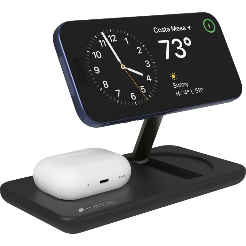 Nimble Podium 2-in-1 Wireless Charging Stand - 8