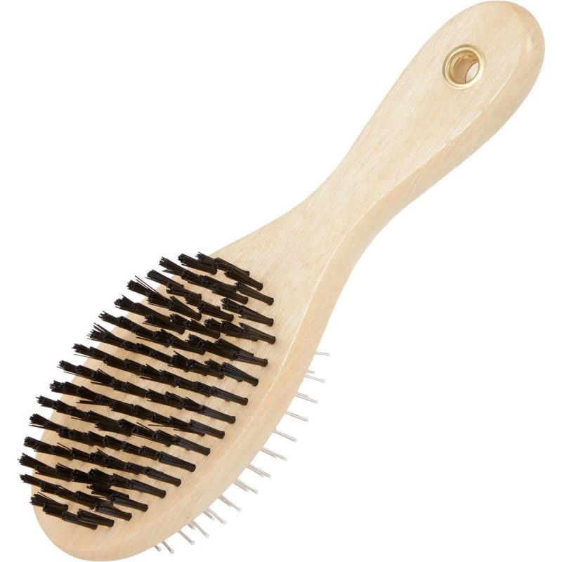 PawSpa FSC® 100% Wood Dual Sided Pet Brush - 3