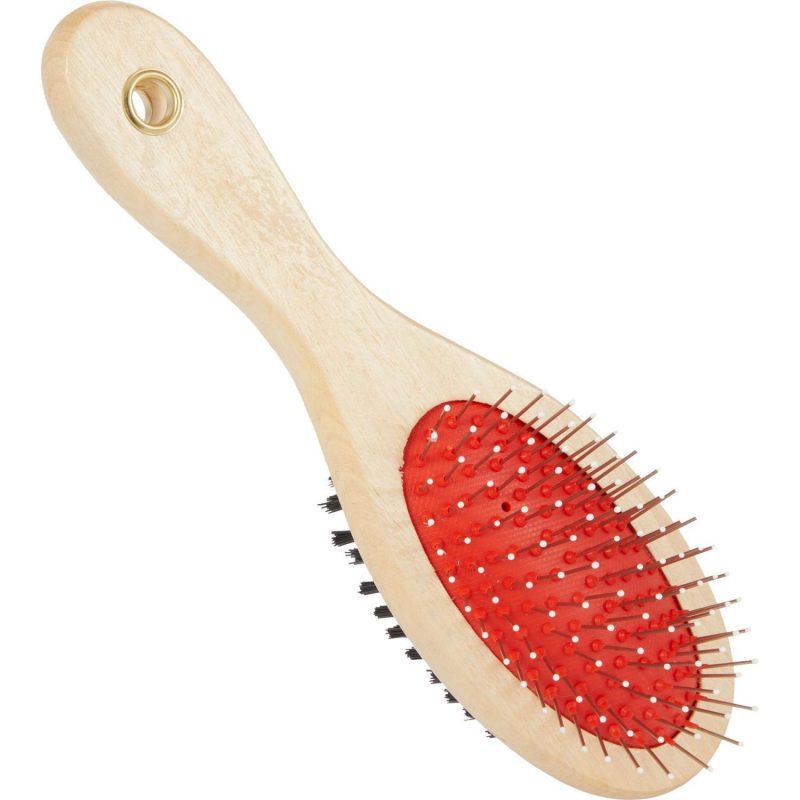 PawSpa FSC® 100% Wood Dual Sided Pet Brush - 5