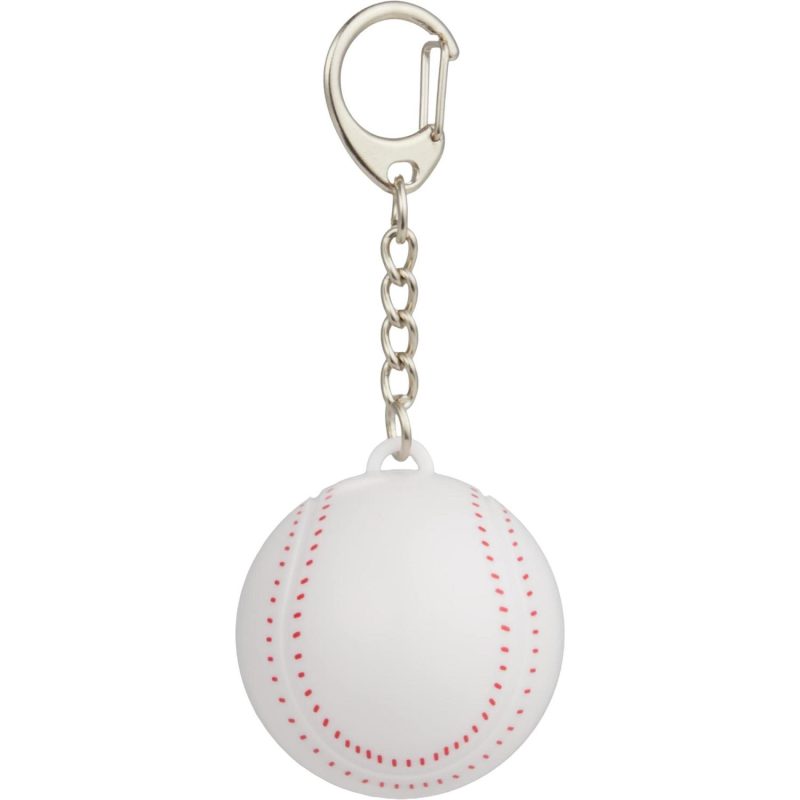 Recycled Baseball SPF15 Lip Balm Keychain - 1
